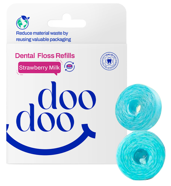 Dental Floss Refills Strawberry Milk